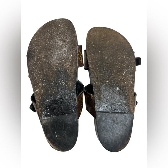 Louis Vuitton Bom Dia Flat Mule EU 37 Pre-owned - Picture 10 of 13